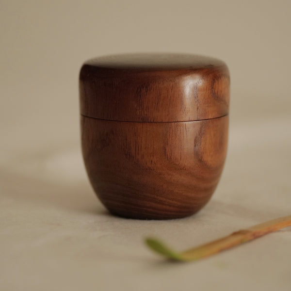 NATSUME VINTAGE / BOÎTE À THÉ MATCHA EN BOIS LAQUÉ