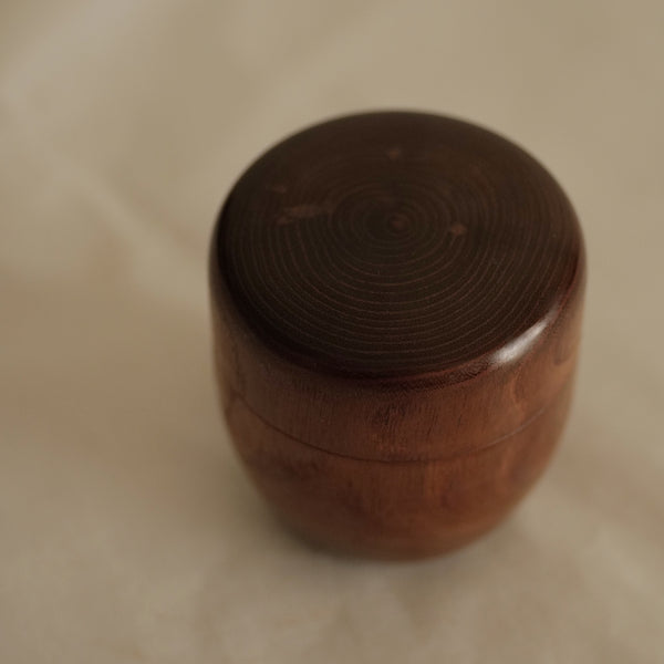 NATSUME VINTAGE / BOÎTE À THÉ MATCHA EN BOIS LAQUÉ