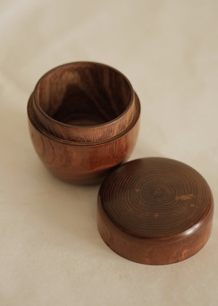 NATSUME VINTAGE / BOÎTE À THÉ MATCHA EN BOIS LAQUÉ