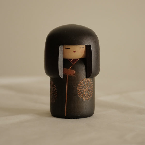 KOKESHI VINTAGE PAR SANSAKU SEKIGUCHI / 14 CM