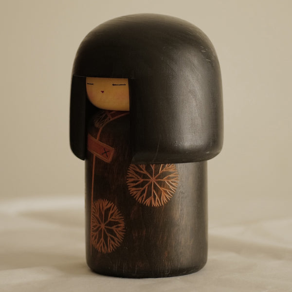 KOKESHI VINTAGE PAR SANSAKU SEKIGUCHI / MASSIVE / 21 CM