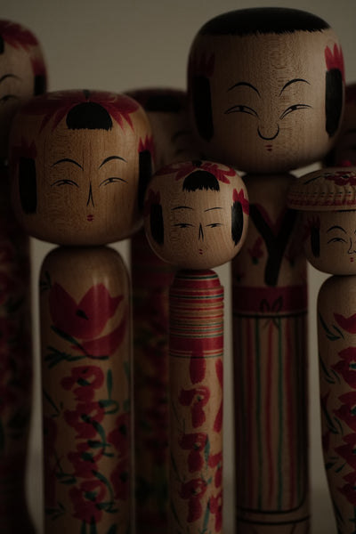 KOKESHI YAMAGATA VINTAGE PAR KOBAYASHI SEIJIRO / 25 CM