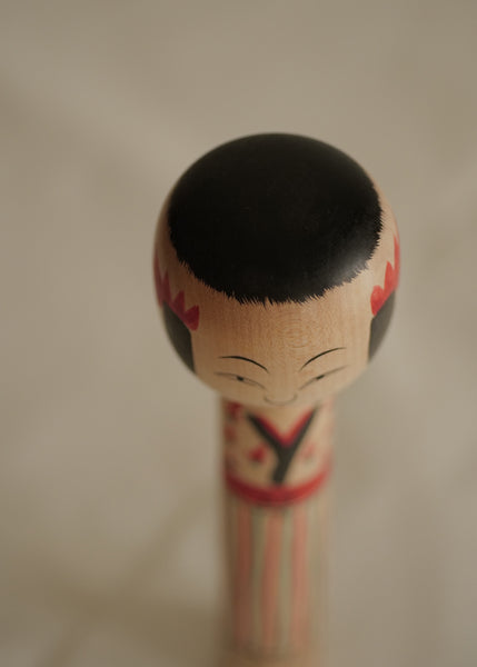 KOKESHI YAMAGATA VINTAGE PAR KOBAYASHI SEIJIRO / 25 CM
