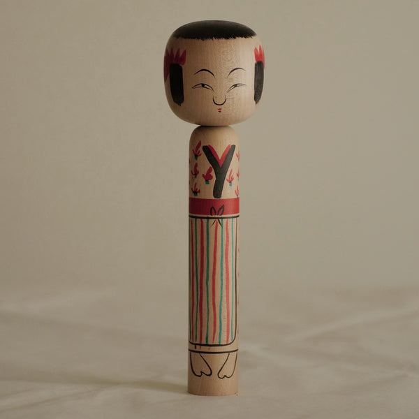 KOKESHI YAMAGATA VINTAGE PAR KOBAYASHI SEIJIRO / 25 CM