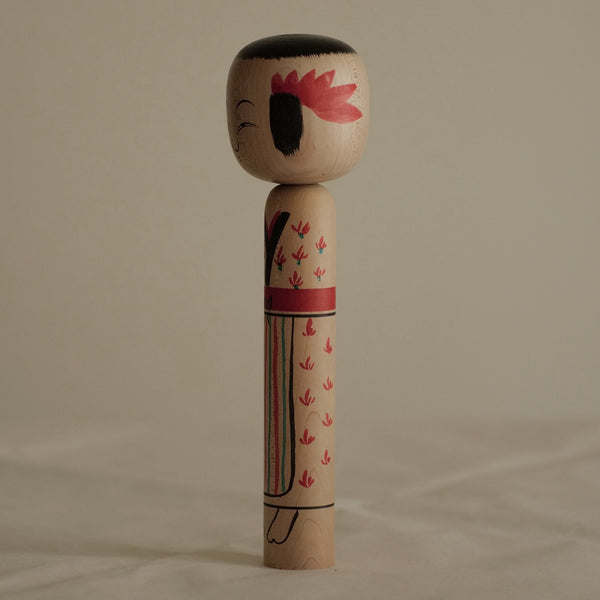 KOKESHI YAMAGATA VINTAGE PAR KOBAYASHI SEIJIRO / 25 CM
