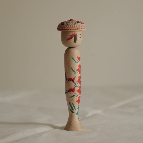 KOKESHI YAMAGATA VINTAGE PAR KOBAYASHI KIYOSHI / 19 CM
