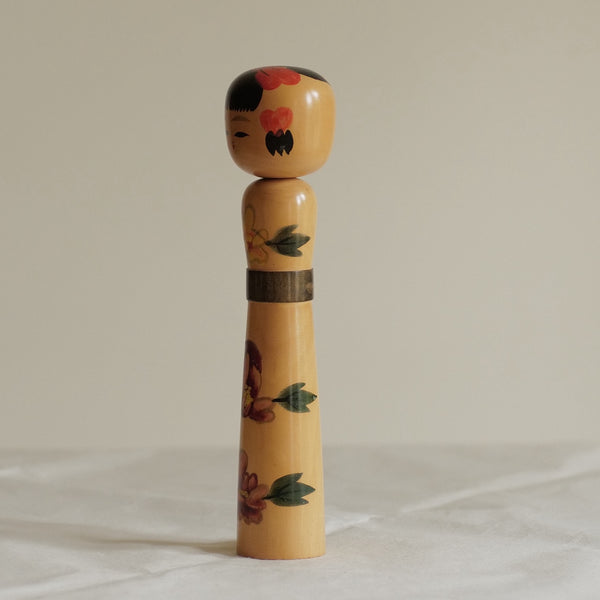 KOKESHI VINTAGE PAR SUSUMAGO MORIZO / 25 CM