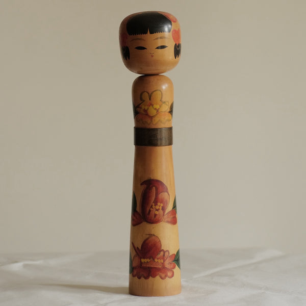 KOKESHI VINTAGE PAR SUSUMAGO MORIZO / 37 CM