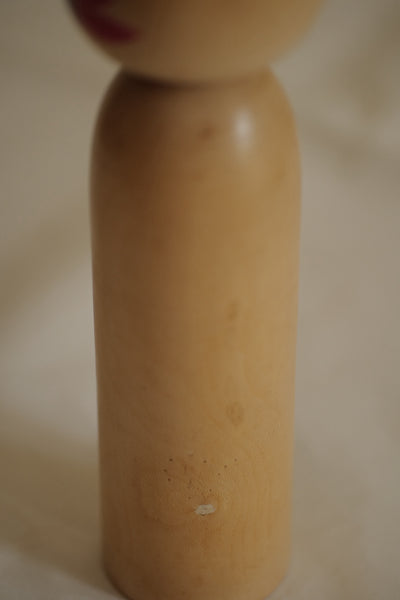 KOKESHI VINTAGE DE STYLE NANBU PAR SATO TADAO / 25 CM