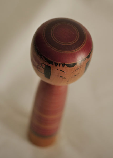 KOKESHI VINTAGE YAJIRO PAR SATO MASAHIRO / 22 CM