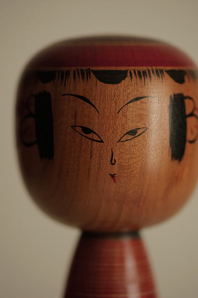 KOKESHI VINTAGE YAJIRO PAR SATO MASAHIRO / 22 CM
