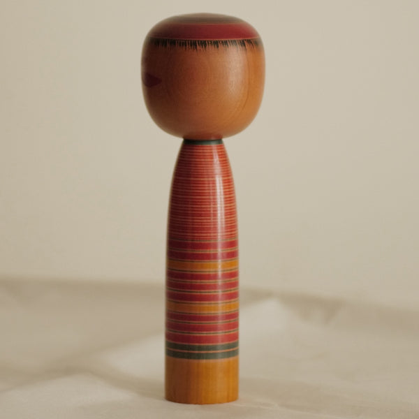 KOKESHI VINTAGE YAJIRO PAR SATO MASAHIRO / 22 CM