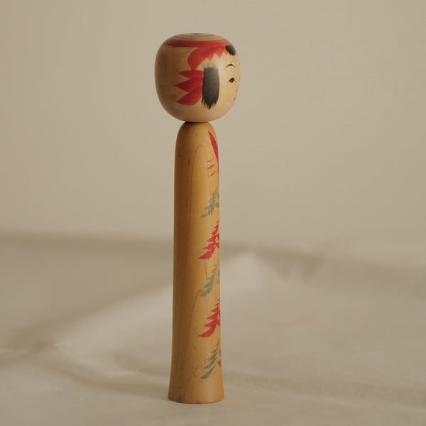 KOKESHI YAJIRO VINTAGE PAR KOSEKI SACHIO / 18,5 CM