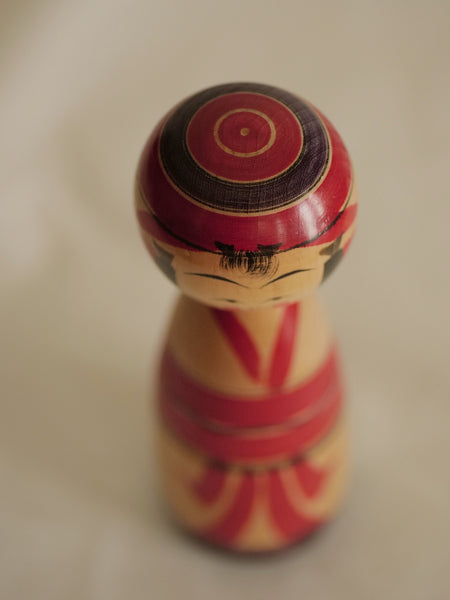 KOKESHI YAJIRO VINTAGE PAR NIYAMA YOSHINORI / 19 CM
