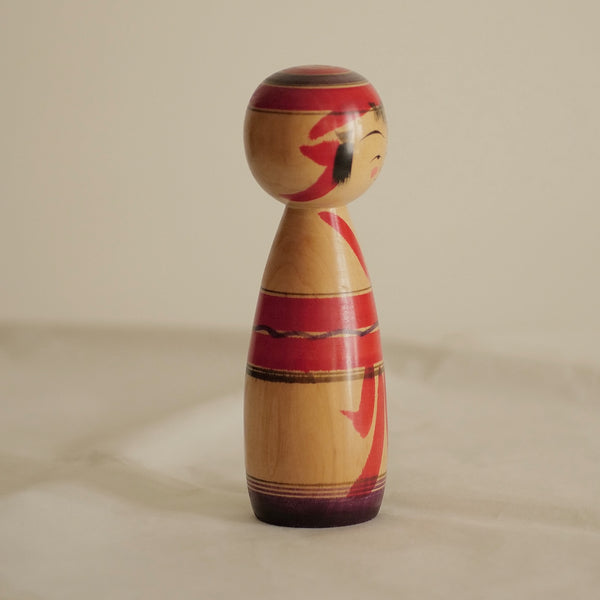 KOKESHI YAJIRO VINTAGE PAR NIYAMA YOSHINORI / 19 CM