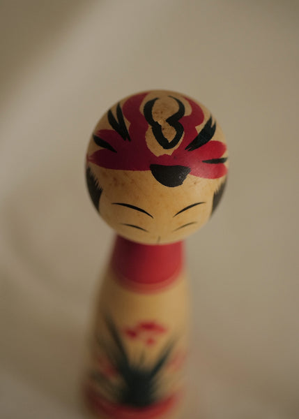 KOKESHI YAJIRO VINTAGE PAR NIYAMA YOSHINORI / 21,5 CM