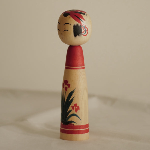 KOKESHI YAJIRO VINTAGE PAR NIYAMA YOSHINORI / 21,5 CM