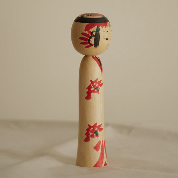 KOKESHI YAJIRO VINTAGE PAR NIYAMA YOSHINORI / 24,5 CM