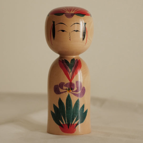 KOKESHI YAJIRO VINTAGE PAR SATO YOSHIAKI / 21 CM