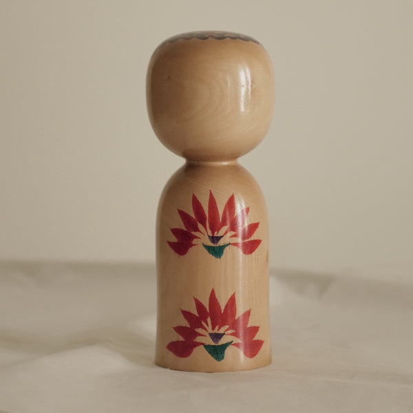KOKESHI YAJIRO VINTAGE PAR SATO YOSHIAKI / 21 CM