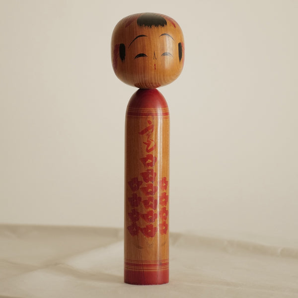 KOKESHI YAMAGATA VINTAGE PAR MIYAJIMA SHIGEAKI (MUHITSU) / 31 CM