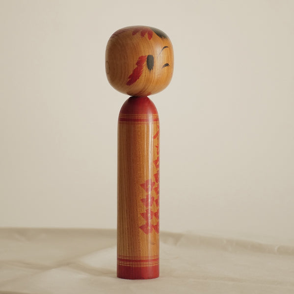 KOKESHI YAMAGATA VINTAGE PAR MIYAJIMA SHIGEAKI (MUHITSU) / 31 CM