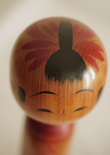 KOKESHI YAMAGATA VINTAGE PAR MIYAJIMA SHIGEAKI (MUHITSU) / 31 CM