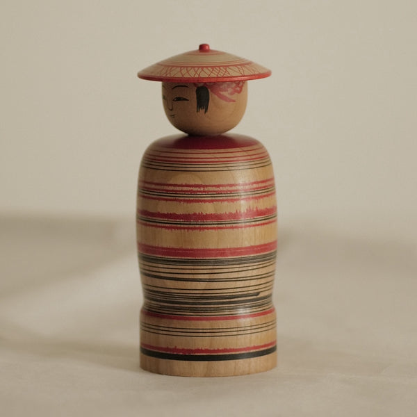 KOKESHI VINTAGE TSUCHIYU HOCHET PAR SAKUMA YOSHIO / 13,5 CM