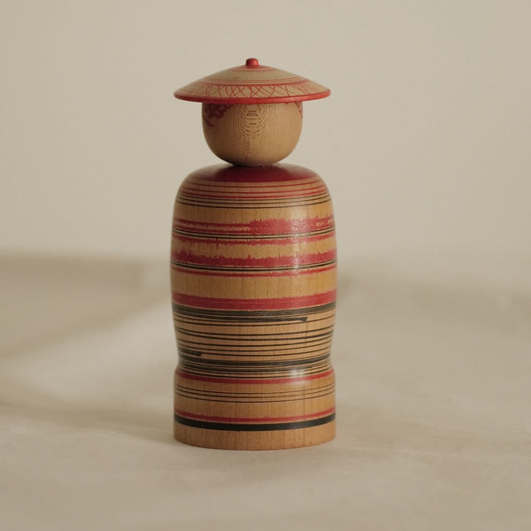 KOKESHI VINTAGE TSUCHIYU HOCHET PAR SAKUMA YOSHIO / 13,5 CM