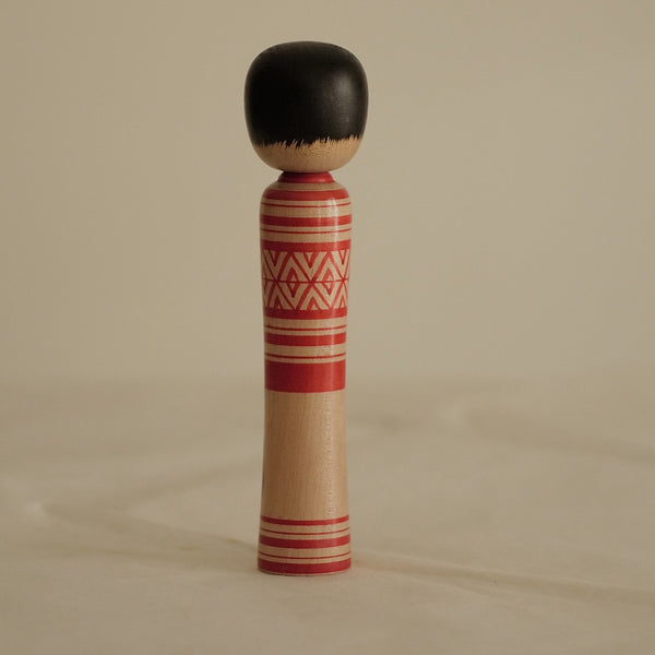 KOKESHI VINTAGE DE STYLE TSUGARU PAR HASEGAWA KENZO / 22 CM