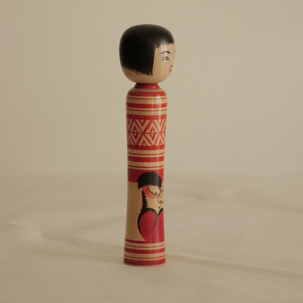 KOKESHI VINTAGE DE STYLE TSUGARU PAR HASEGAWA KENZO / 22 CM