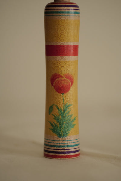KOKESHI VINTAGE DE STYLE TSUGARU PAR HASEGAWA KENZO / 22 CM