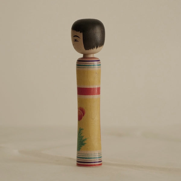 KOKESHI VINTAGE DE STYLE TSUGARU PAR HASEGAWA KENZO / 22 CM