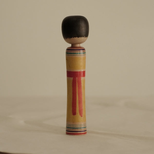 KOKESHI VINTAGE DE STYLE TSUGARU PAR HASEGAWA KENZO / 22 CM