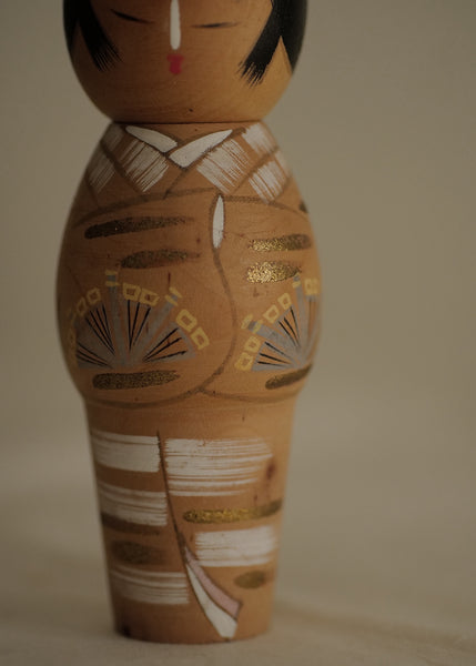 KOKESHI VINTAGE PAR YAJIMA SUIHO / 16 CM