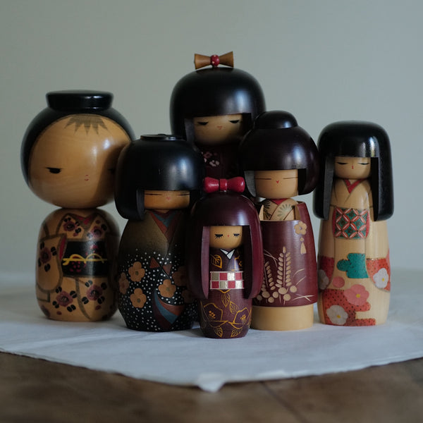KOKESHI VINTAGE PAR KANO CHIYOMATSU / 20,5 CM