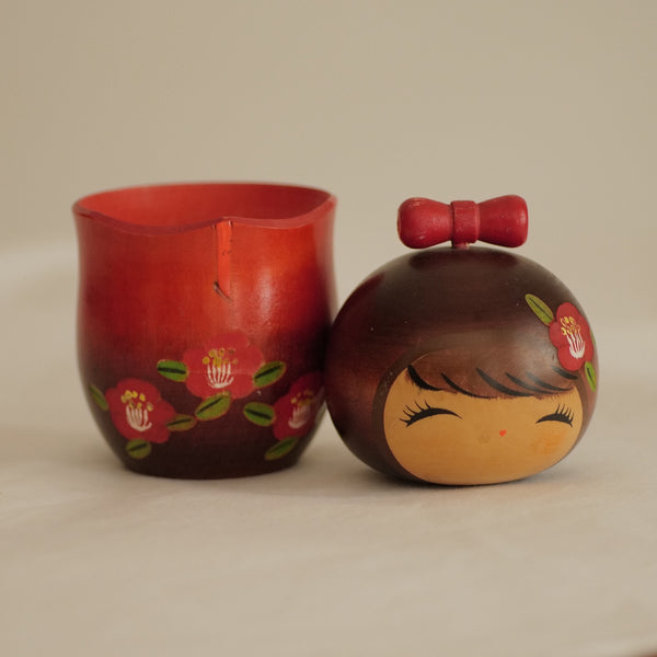 KOKESHI BOÎTE VINTAGE  / 14 CM