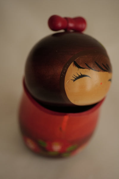KOKESHI BOÎTE VINTAGE  / 14 CM