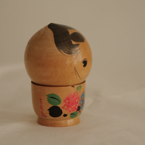 KOKESHI BOÎTE VINTAGE PAR TAKESHI / 14,5 CM