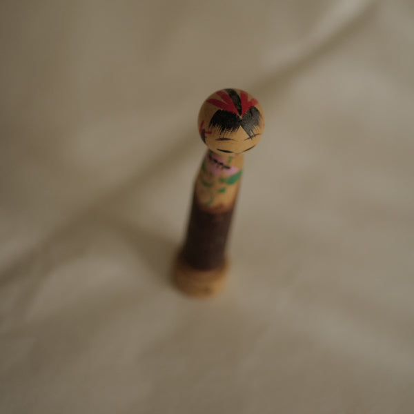 KOKESHI À MESSAGE VINTAGE / 10,50 CM
