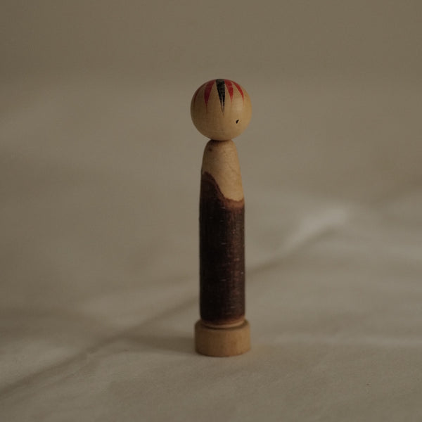 KOKESHI À MESSAGE VINTAGE / 10,50 CM