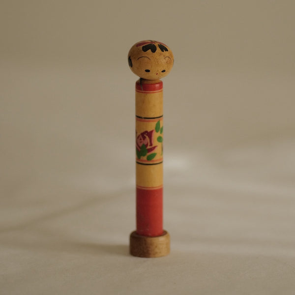 KOKESHI À MESSAGE VINTAGE / 9,50 CM
