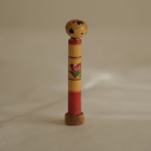 KOKESHI À MESSAGE VINTAGE / 9,50 CM