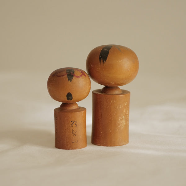DUO DE KOKESHI VINTAGE / 10 CM