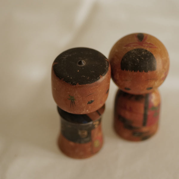 DUO DE KOKESHI VINTAGE / 9 CM