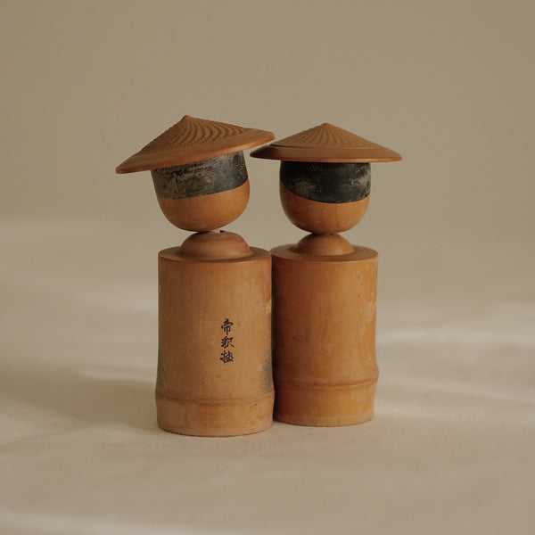 DUO DE KOKESHI VINTAGE / 10,50 CM