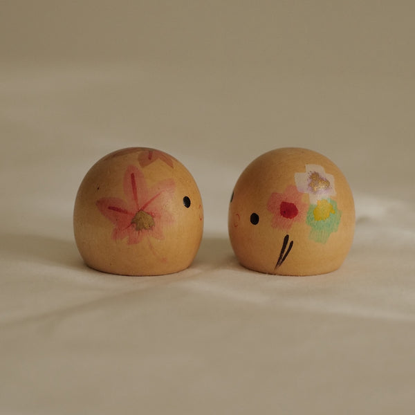 DUO DE KOKESHI VINTAGE / 5 CM