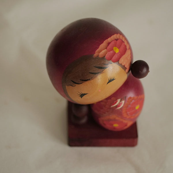 KOKESHI VINTAGE “ENFANT DU VILLAGE” PAR MURAKAMI CHIE / 10 CM