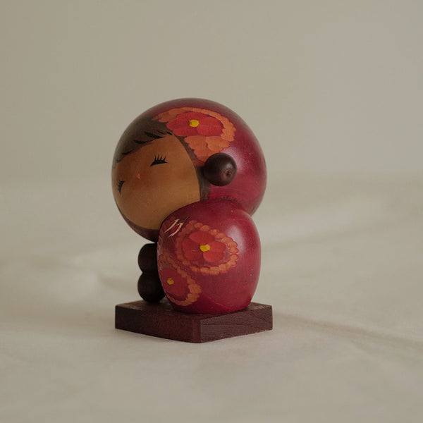 KOKESHI VINTAGE “ENFANT DU VILLAGE” PAR MURAKAMI CHIE / 10 CM