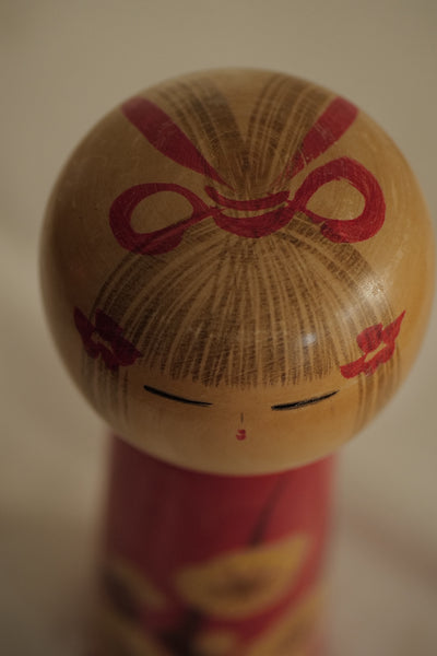 KOKESHI VINTAGE PAR SHIRAMINE / 31 CM
